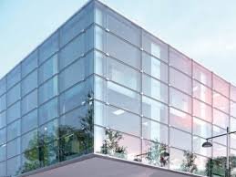 Modern architectural glass glazing
