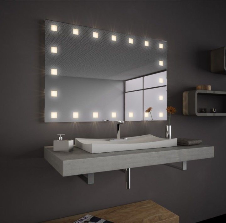 LED bathroom mirror design