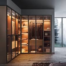 Wardrobe glass and mirror design