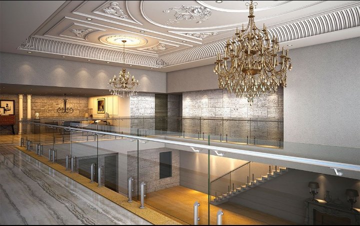 Stainless steel glass railing installation